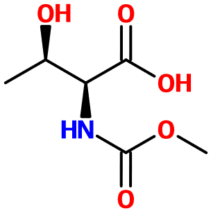 (image for) MC003215 N-(Methoxycarbonyl)-L-threonine